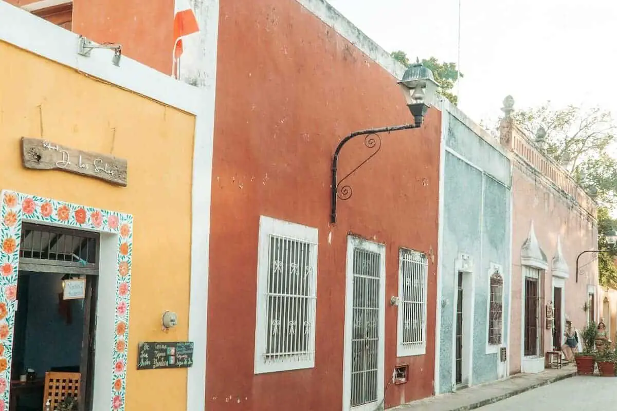 Valladolid streets - day trip from Tulum