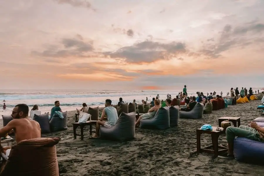 beach in Canggu, Bali